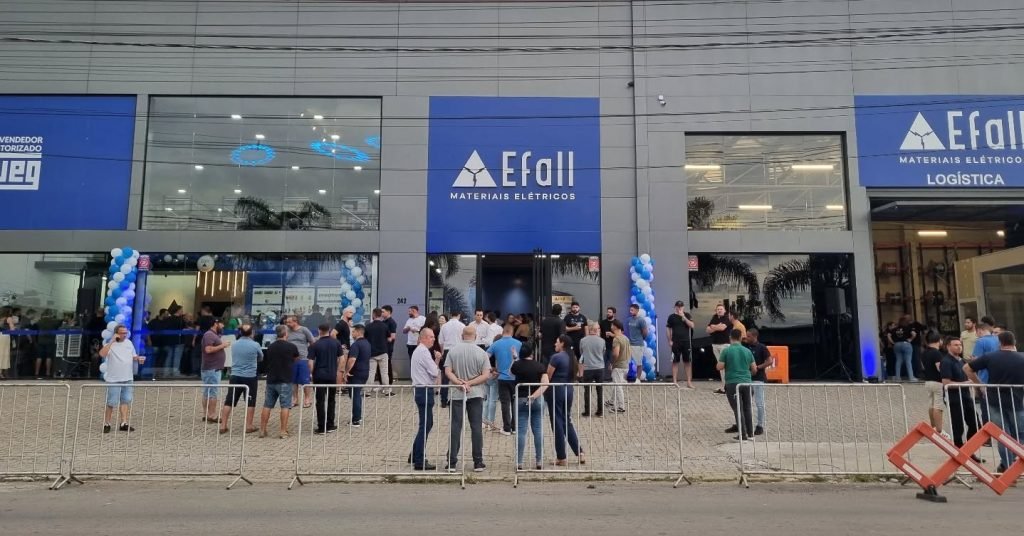 Fachada Efall Materiais Elétricos